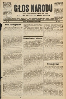 Głos Narodu : dziennik polityczny, założony w r. 1893 przez Józefa Rogosza (wydanie wieczorne). 1906, nr 62
