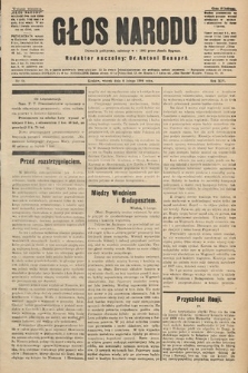 Głos Narodu : dziennik polityczny, założony w r. 1893 przez Józefa Rogosza (wydanie wieczorne). 1906, nr 64
