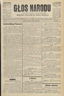 Głos Narodu : dziennik polityczny, założony w r. 1893 przez Józefa Rogosza (wydanie poranne). 1906, nr 65