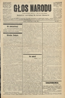 Głos Narodu : dziennik polityczny, założony w r. 1893 przez Józefa Rogosza (wydanie wieczorne). 1906, nr 68