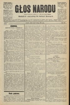 Głos Narodu : dziennik polityczny, założony w r. 1893 przez Józefa Rogosza (wydanie poranne). 1906, nr 69