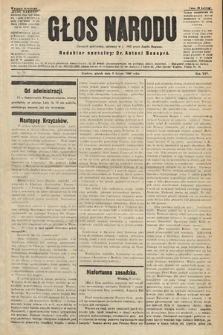 Głos Narodu : dziennik polityczny, założony w r. 1893 przez Józefa Rogosza (wydanie wieczorne). 1906, nr 70