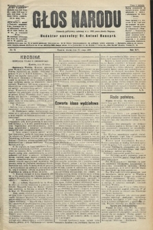 Głos Narodu : dziennik polityczny, założony w r. 1893 przez Józefa Rogosza (wydanie poranne). 1906, nr 76