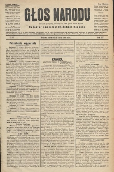 Głos Narodu : dziennik polityczny, założony w r. 1893 przez Józefa Rogosza (wydanie poranne). 1906, nr 83