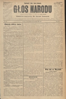 Głos Narodu : dziennik polityczny, założony w r. 1893 przez Józefa Rogosza (wydanie poranne). 1906, nr 86