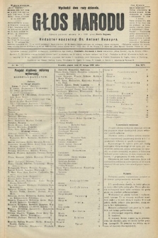 Głos Narodu : dziennik polityczny, założony w r. 1893 przez Józefa Rogosza (wydanie wieczorne). 1906, nr 95