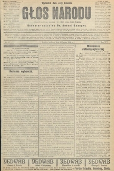Głos Narodu : dziennik polityczny, założony w r. 1893 przez Józefa Rogosza (wydanie wieczorne). 1906, nr 97