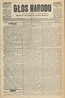 Głos Narodu : dziennik polityczny, założony w r. 1893 przez Józefa Rogosza (wydanie poranne). 1906, nr 98
