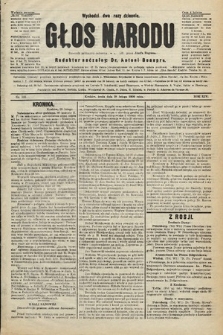Głos Narodu : dziennik polityczny, założony w r. 1893 przez Józefa Rogosza (wydanie poranne). 1906, nr 103