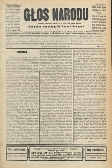 Głos Narodu : dziennik polityczny, założony w r. 1893 przez Józefa Rogosza (wydanie poranne). 1906, nr 110