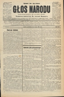 Głos Narodu : dziennik polityczny, założony w r. 1893 przez Józefa Rogosza (wydanie wieczorne). 1906, nr 112