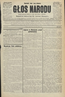 Głos Narodu : dziennik polityczny, założony w r. 1893 przez Józefa Rogosza (wydanie wieczorne). 1906, nr 114