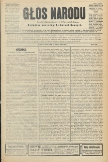 Głos Narodu : dziennik polityczny, założony w r. 1893 przez Józefa Rogosza (wydanie poranne). 1906, nr 119