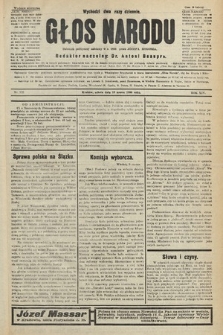 Głos Narodu : dziennik polityczny, założony w r. 1893 przez Józefa Rogosza (wydanie wieczorne). 1906, nr 120