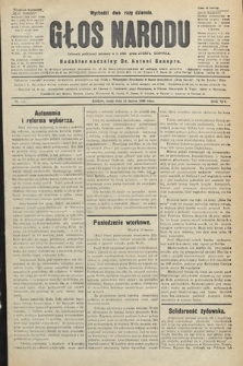 Głos Narodu : dziennik polityczny, założony w r. 1893 przez Józefa Rogosza (wydanie wieczorne). 1906, nr 126