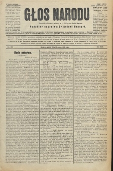 Głos Narodu : dziennik polityczny, założony w r. 1893 przez Józefa Rogosza (wydanie poranne). 1906, nr 129