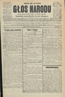Głos Narodu : dziennik polityczny, założony w r. 1893 przez Józefa Rogosza (wydanie wieczorne). 1906, nr 132