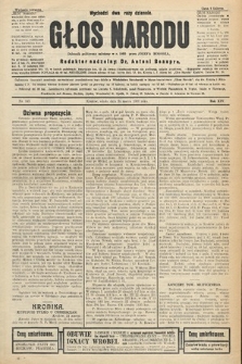 Głos Narodu : dziennik polityczny, założony w r. 1893 przez Józefa Rogosza (wydanie poranne). 1906, nr 143