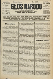 Głos Narodu : dziennik polityczny, założony w r. 1893 przez Józefa Rogosza (wydanie wieczorne). 1906, nr 149
