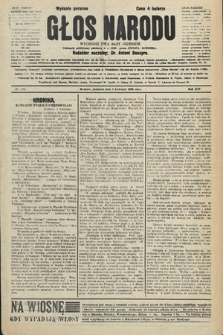 Głos Narodu : dziennik polityczny, założony w r. 1893 przez Józefa Rogosza (wydanie poranne). 1906, nr 158