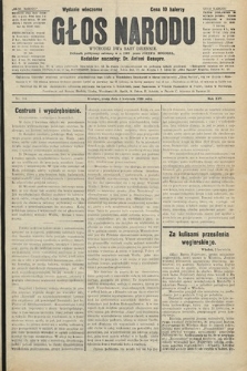 Głos Narodu : dziennik polityczny, założony w r. 1893 przez Józefa Rogosza (wydanie wieczorne). 1906, nr 164