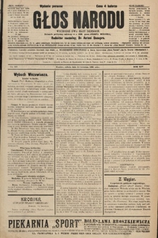 Głos Narodu : dziennik polityczny, założony w r. 1893 przez Józefa Rogosza (wydanie poranne). 1906, nr 182