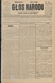 Głos Narodu : dziennik polityczny, założony w r. 1893 przez Józefa Rogosza (wydanie poranne). 1906, nr 197