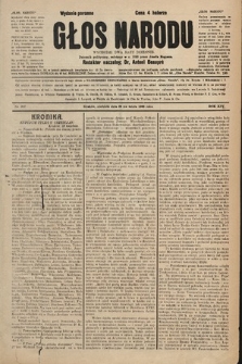 Głos Narodu : dziennik polityczny, założony w r. 1893 przez Józefa Rogosza (wydanie poranne). 1906, nr 207