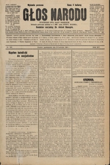 Głos Narodu : dziennik polityczny, założony w r. 1893 przez Józefa Rogosza (wydanie poranne). 1906, nr 208
