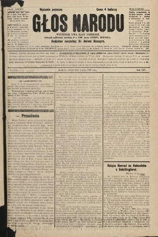 Głos Narodu : dziennik polityczny, założony w r. 1893 przez Józefa Rogosza (wydanie poranne). 1906, nr 211