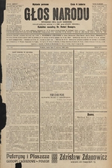 Głos Narodu : dziennik polityczny, założony w r. 1893 przez Józefa Rogosza (wydanie poranne). 1906, nr 269