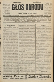 Głos Narodu : dziennik polityczny, założony w r. 1893 przez Józefa Rogosza (wydanie poranne). 1906, nr 303