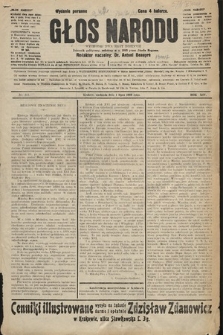 Głos Narodu : dziennik polityczny, założony w r. 1893 przez Józefa Rogosza (wydanie poranne). 1906, nr 311