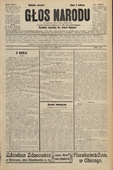 Głos Narodu : dziennik polityczny, założony w r. 1893 przez Józefa Rogosza (wydanie poranne). 1906, nr 322