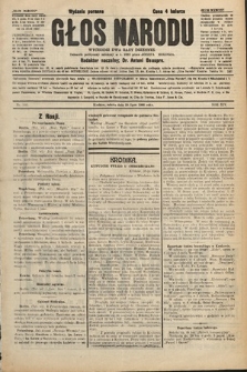 Głos Narodu : dziennik polityczny, założony w r. 1893 przez Józefa Rogosza (wydanie poranne). 1906, nr 359