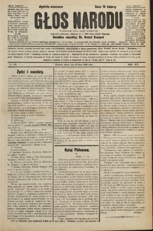 Głos Narodu : dziennik polityczny, założony w r. 1893 przez Józefa Rogosza (wydanie wieczorne). 1906, nr 360