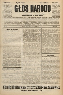 Głos Narodu : dziennik polityczny, założony w r. 1893 przez Józefa Rogosza (wydanie poranne). 1906, nr 393