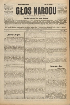 Głos Narodu : dziennik polityczny, założony w r. 1893 przez Józefa Rogosza (wydanie wieczorne). 1906, nr 433
