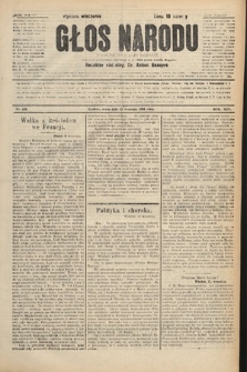 Głos Narodu : dziennik polityczny, założony w r. 1893 przez Józefa Rogosza (wydanie wieczorne). 1906, nr 436