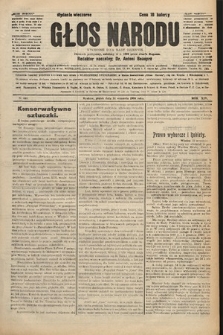 Głos Narodu : dziennik polityczny, założony w r. 1893 przez Józefa Rogosza (wydanie wieczorne). 1906, nr 440
