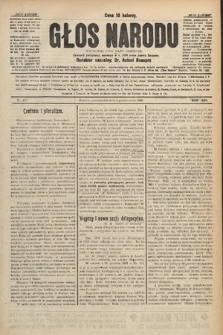 Głos Narodu : dziennik polityczny, założony w r. 1893 przez Józefa Rogosza. 1906, nr 455