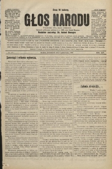 Głos Narodu : dziennik polityczny, założony w r. 1893 przez Józefa Rogosza. 1906, nr 460