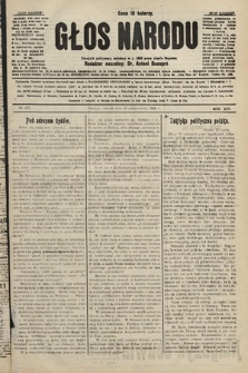 Głos Narodu : dziennik polityczny, założony w r. 1893 przez Józefa Rogosza. 1906, nr 467