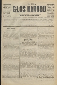 Głos Narodu : dziennik polityczny, założony w r. 1893 przez Józefa Rogosza. 1906, nr 472
