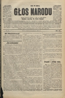 Głos Narodu : dziennik polityczny, założony w r. 1893 przez Józefa Rogosza. 1906, nr 477