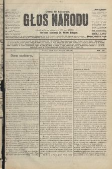 Głos Narodu : dziennik polityczny, założony w r. 1893 przez Józefa Rogosza. 1906, nr 479