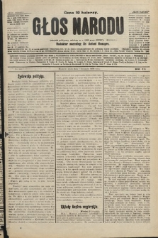 Głos Narodu : dziennik polityczny, założony w r. 1893 przez Józefa Rogosza. 1906, nr 483