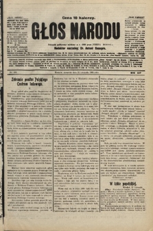 Głos Narodu : dziennik polityczny, założony w r. 1893 przez Józefa Rogosza. 1906, nr 496