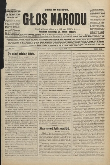 Głos Narodu : dziennik polityczny, założony w r. 1893 przez Józefa Rogosza. 1906, nr 497