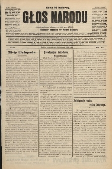Głos Narodu : dziennik polityczny, założony w r. 1893 przez Józefa Rogosza. 1906, nr 502